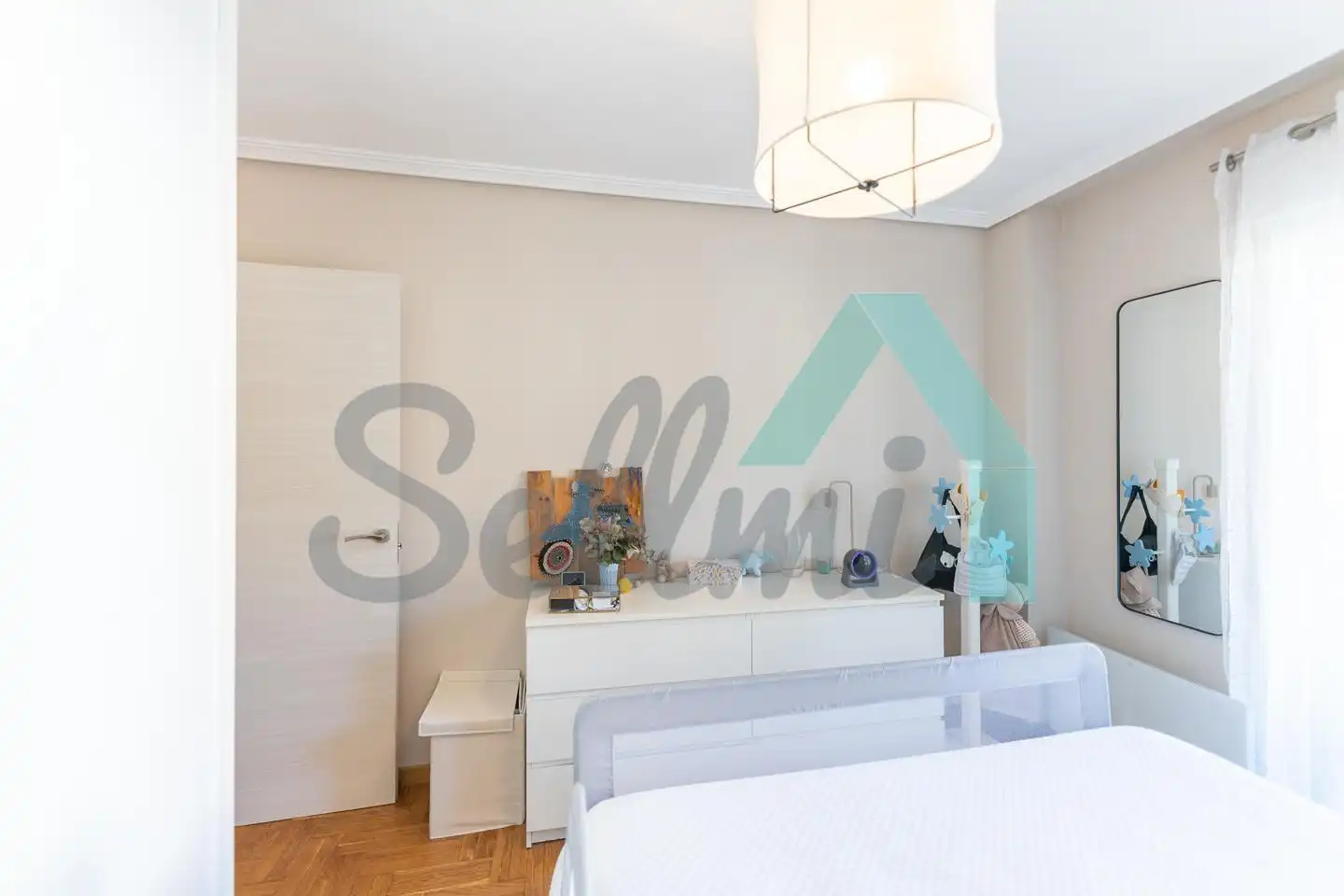 Schlafzimmer von Wohnung zum Verkauf in Oviedo  mit Heizung, Parkett und Terrasse