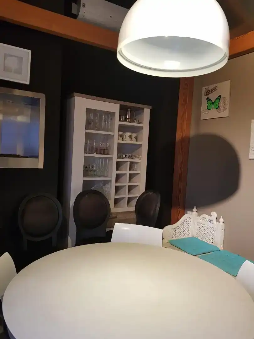 Esszimmer von Dachboden zur Miete in Jávea / Xàbia mit Klimaanlage, Schwimmbad und Balkon