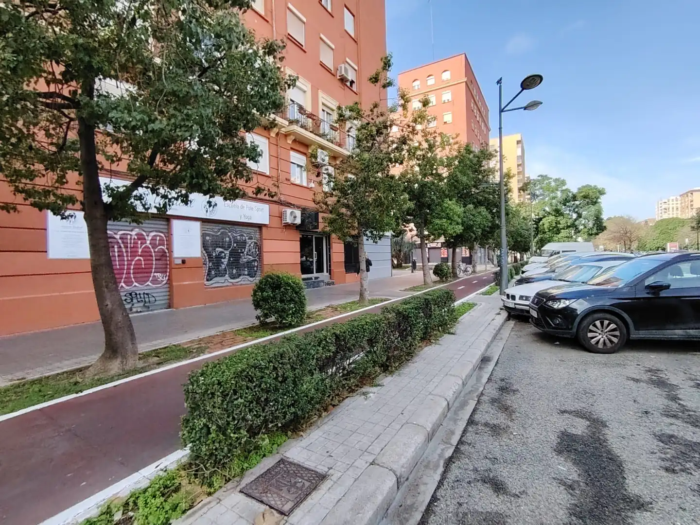 Außenansicht von Wohnung zur Miete in Valencia mit Möbliert, Ofen und Waschmaschine
