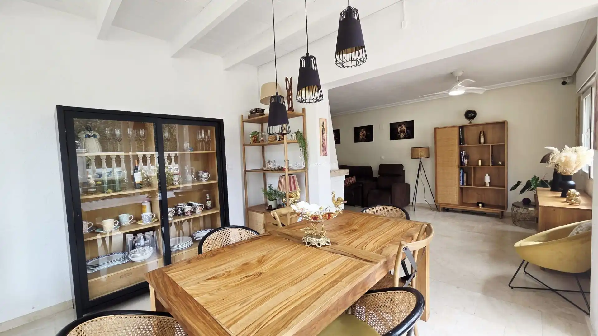 Comedor de Casa o chalet en venta en La Nucia con Aire acondicionado, Jardín privado y Terraza