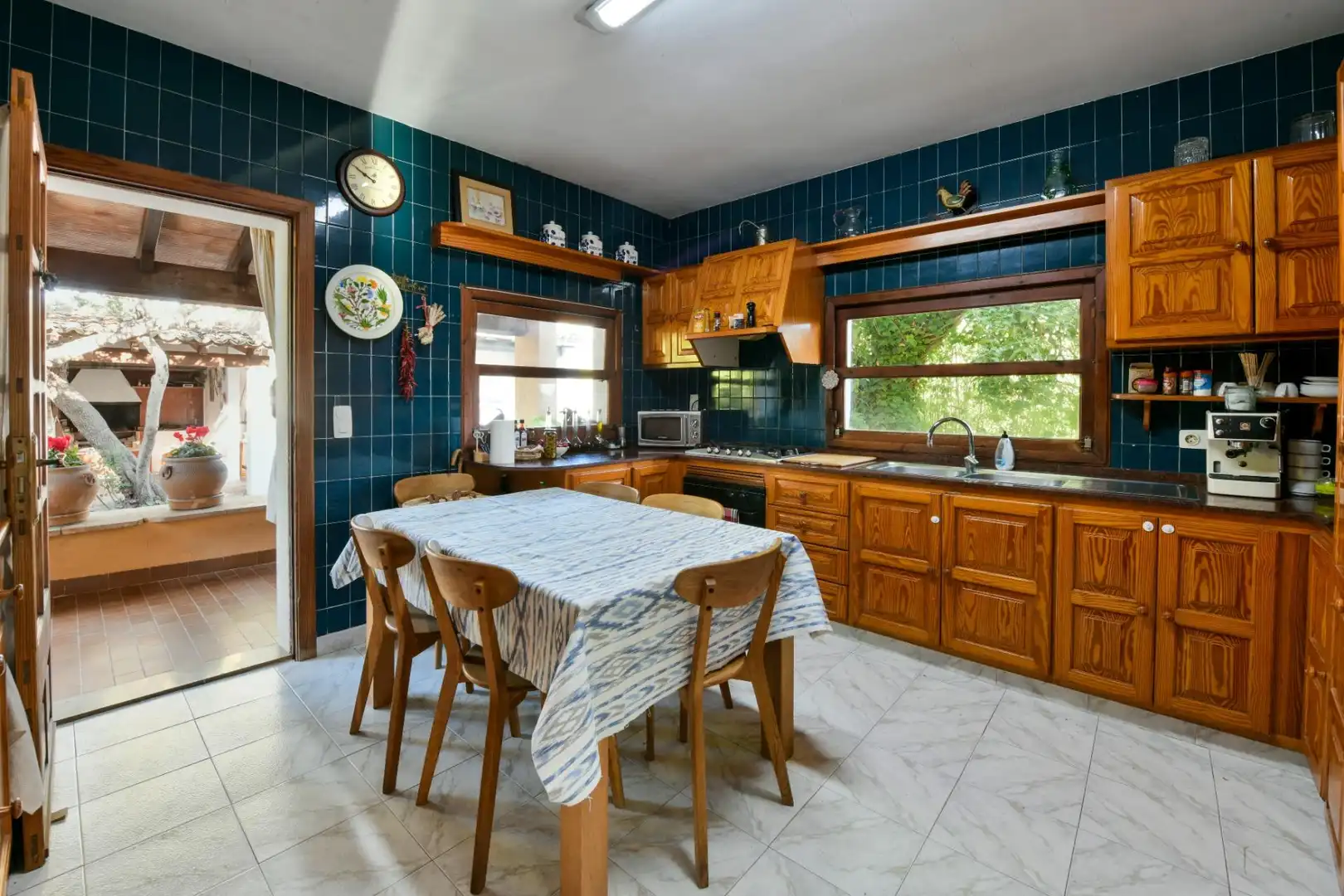 Cocina de Finca rústica en venta en Inca con Aire acondicionado, Jardín privado y Terraza