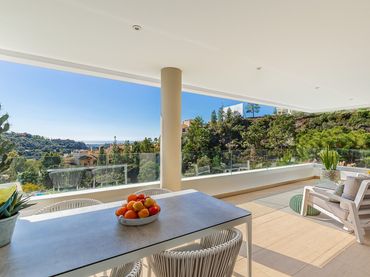 Apartamento con piscina en venta en Benahavís pueblo