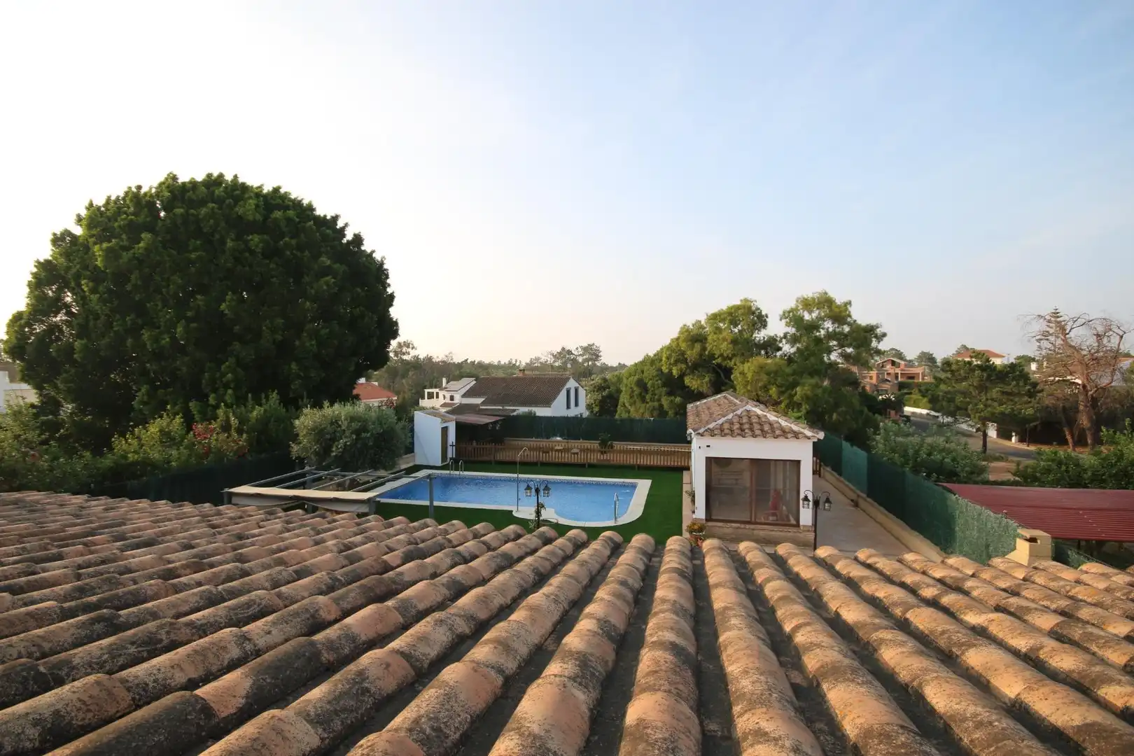 Garden of Houses for sale in Lepe  with Air Conditioner, Heating and Private garden
