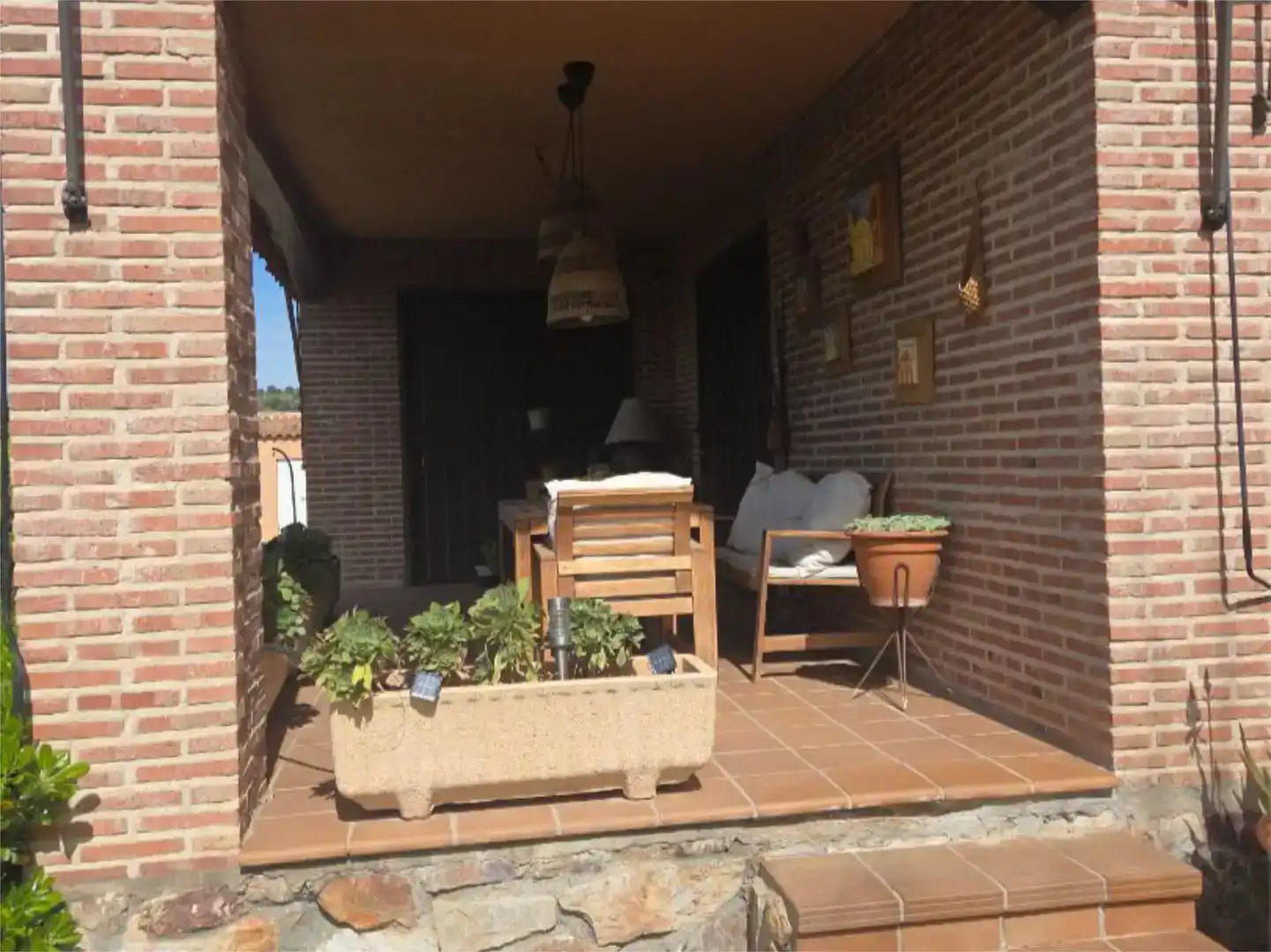 Garden of Flat for sale in Toledo  with Air Conditioner, Private garden and Storage room