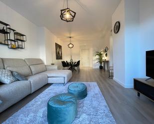 Living room of Planta baja to rent in Marbella  with Air Conditioner, Terrace and Swimming Pool
