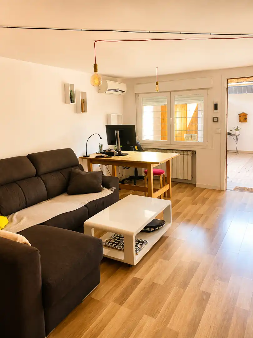 Sala de estar de Dúplex en venta en Madrid con Aire acondicionado, Calefacción y Jardín privado