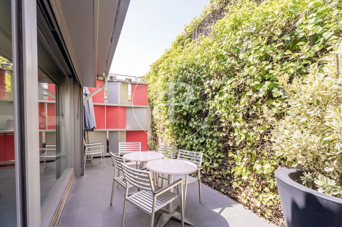 Terrace of Office for rent in Madrid  with Air Conditioner