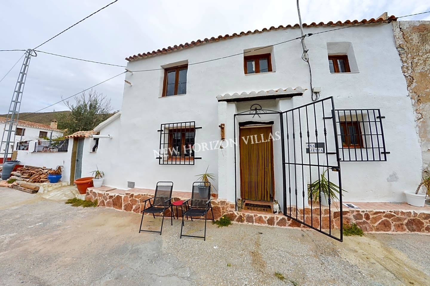 Vista exterior de Casa o chalet en venta en Cantoria con Jardín privado, Terraza y Trastero