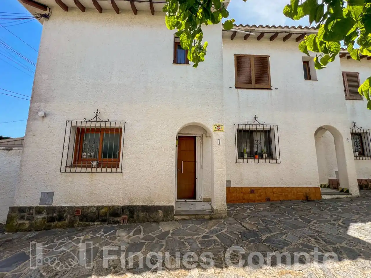 Exterior view of Detached homes for sale in Roda de Berà  with Air Conditioner, Heating and Private garden