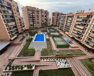 Swimming pool of Attic to rent in Alicante / Alacant  with Air Conditioner, Heating and Private garden