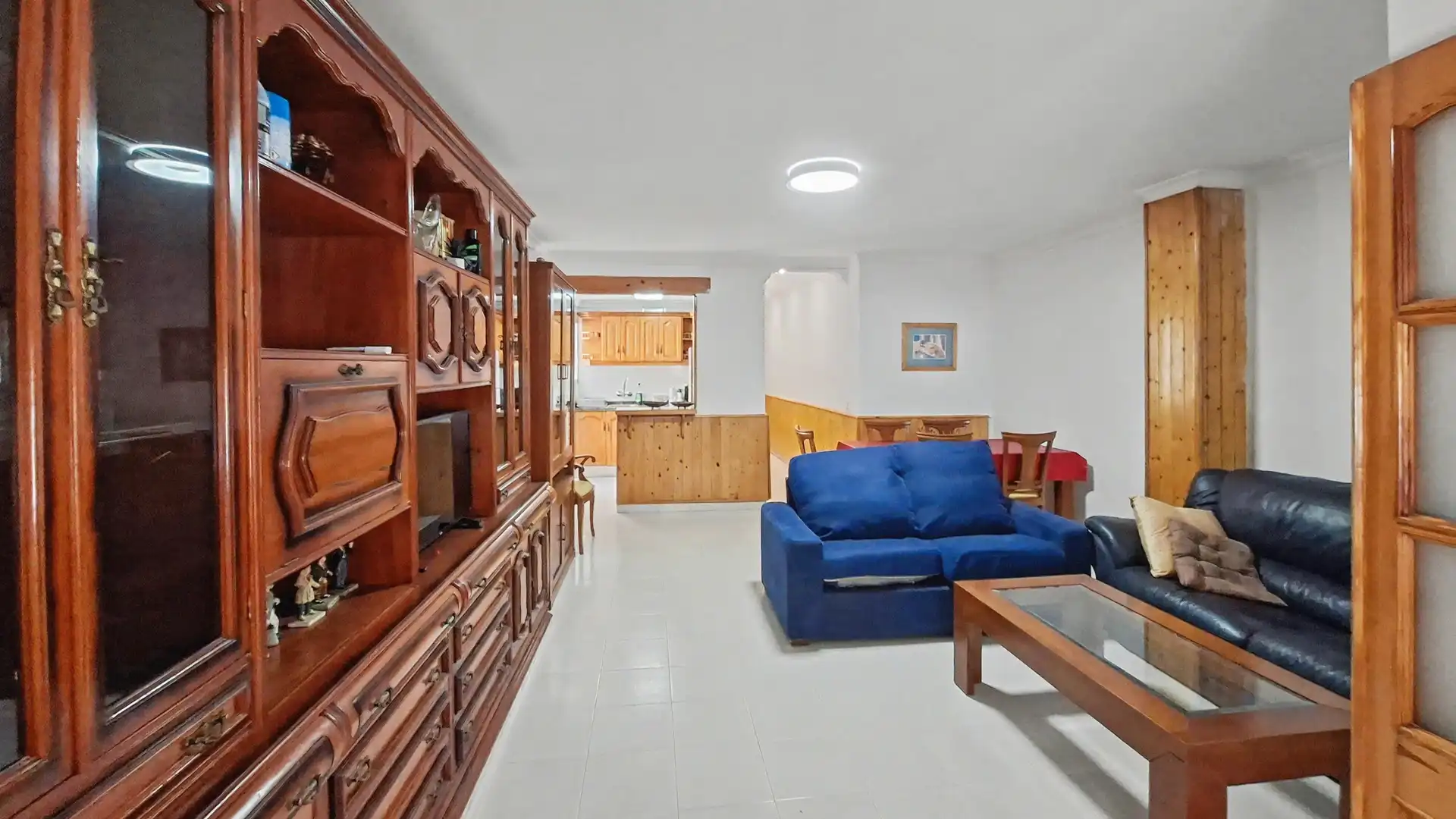Living room of Flat for sale in Vilallonga / Villalonga  with Air Conditioner, Heating and Terrace