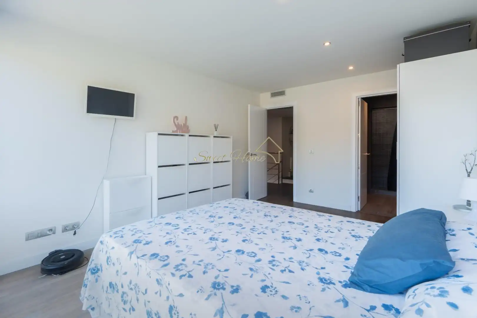 Schlafzimmer von Haus oder Chalet zum Verkauf in Alella mit Klimaanlage, Heizung und Privatgarten
