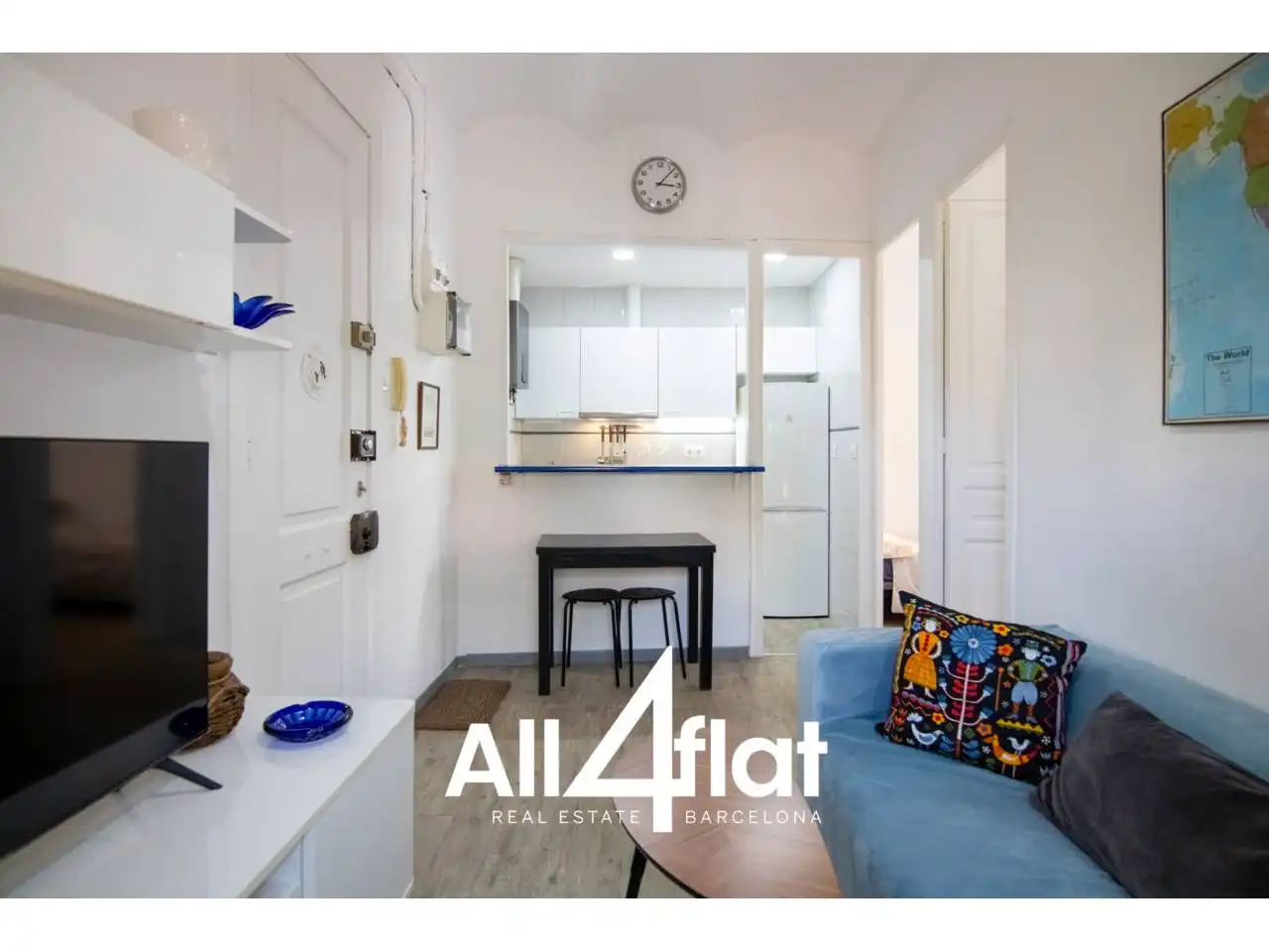 Exterior view of Flat for rent in Barcelona  with Furnished and Balcony