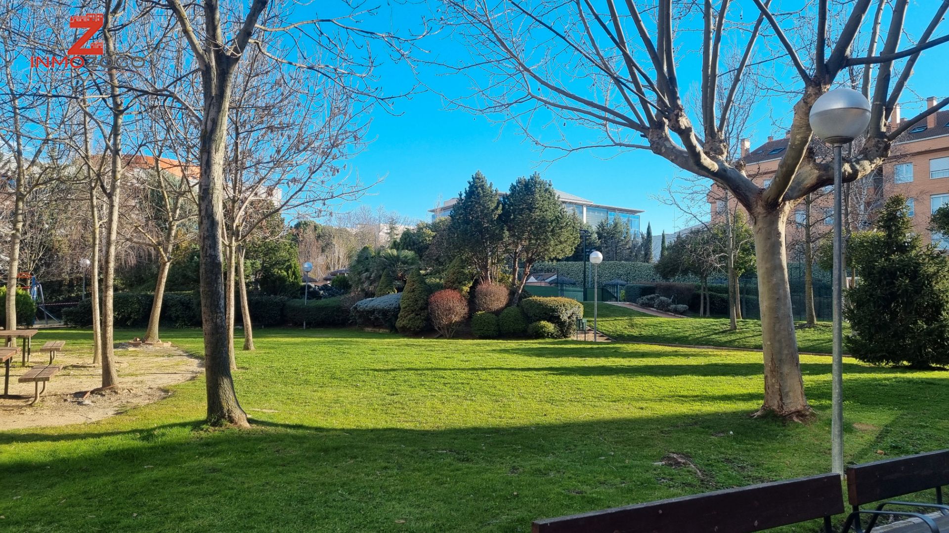 Garden of Flat for sale in Las Rozas de Madrid  with Air Conditioner, Heating and Parquet flooring