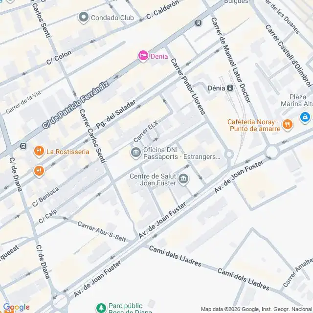 Vista exterior de Piso en venta en Dénia