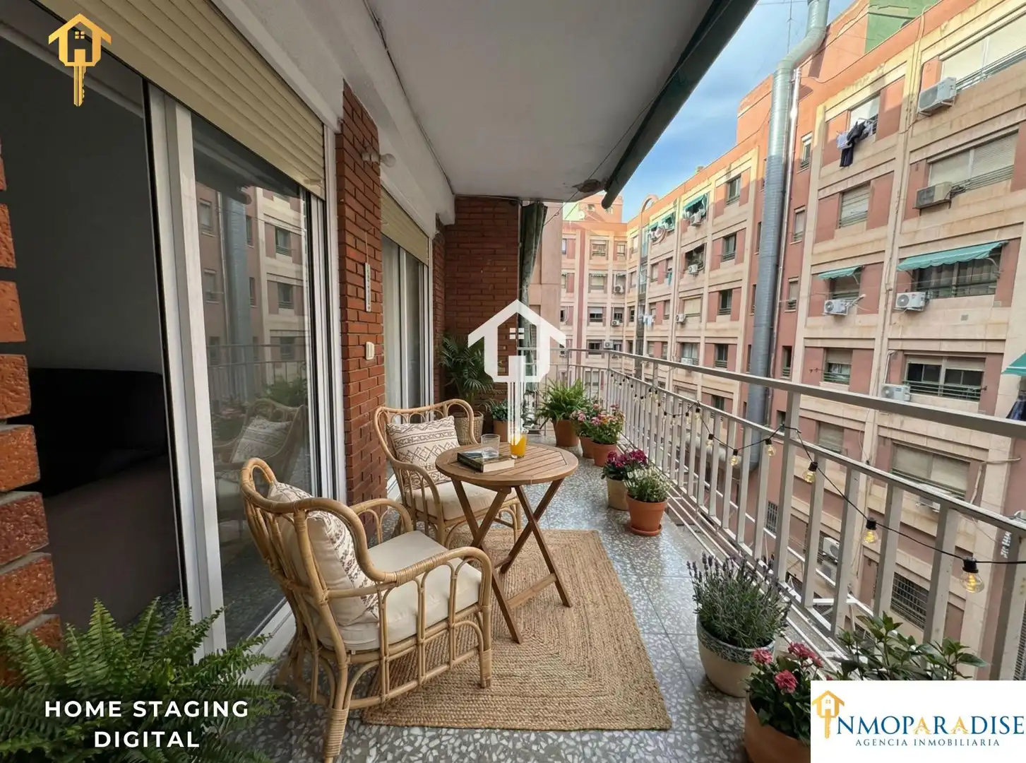 Terraza de Piso en venta en Alicante / Alacant con Balcón