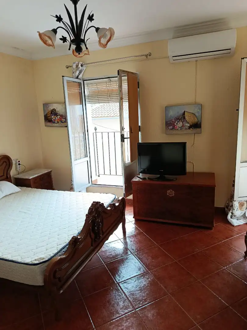 Bedroom of Detached homes for rent in Villanueva del Trabuco  with Furnished, Oven and Washing machine