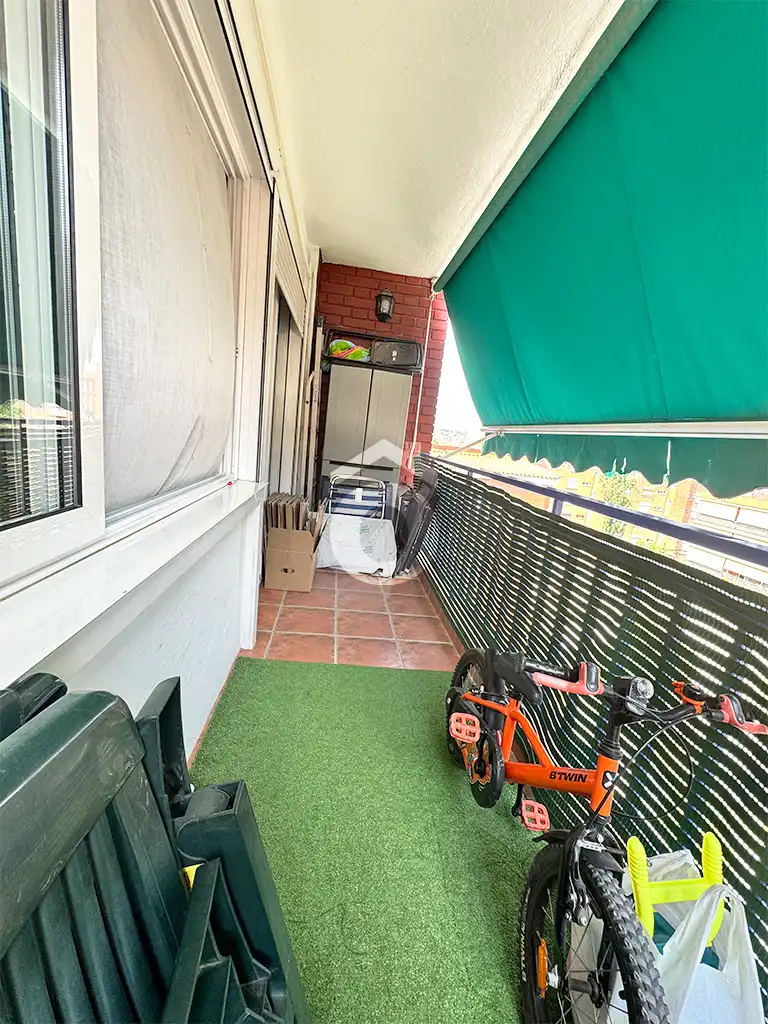 Terrasse von Wohnung zum Verkauf in Esparreguera mit Klimaanlage, Heizung und Balkon