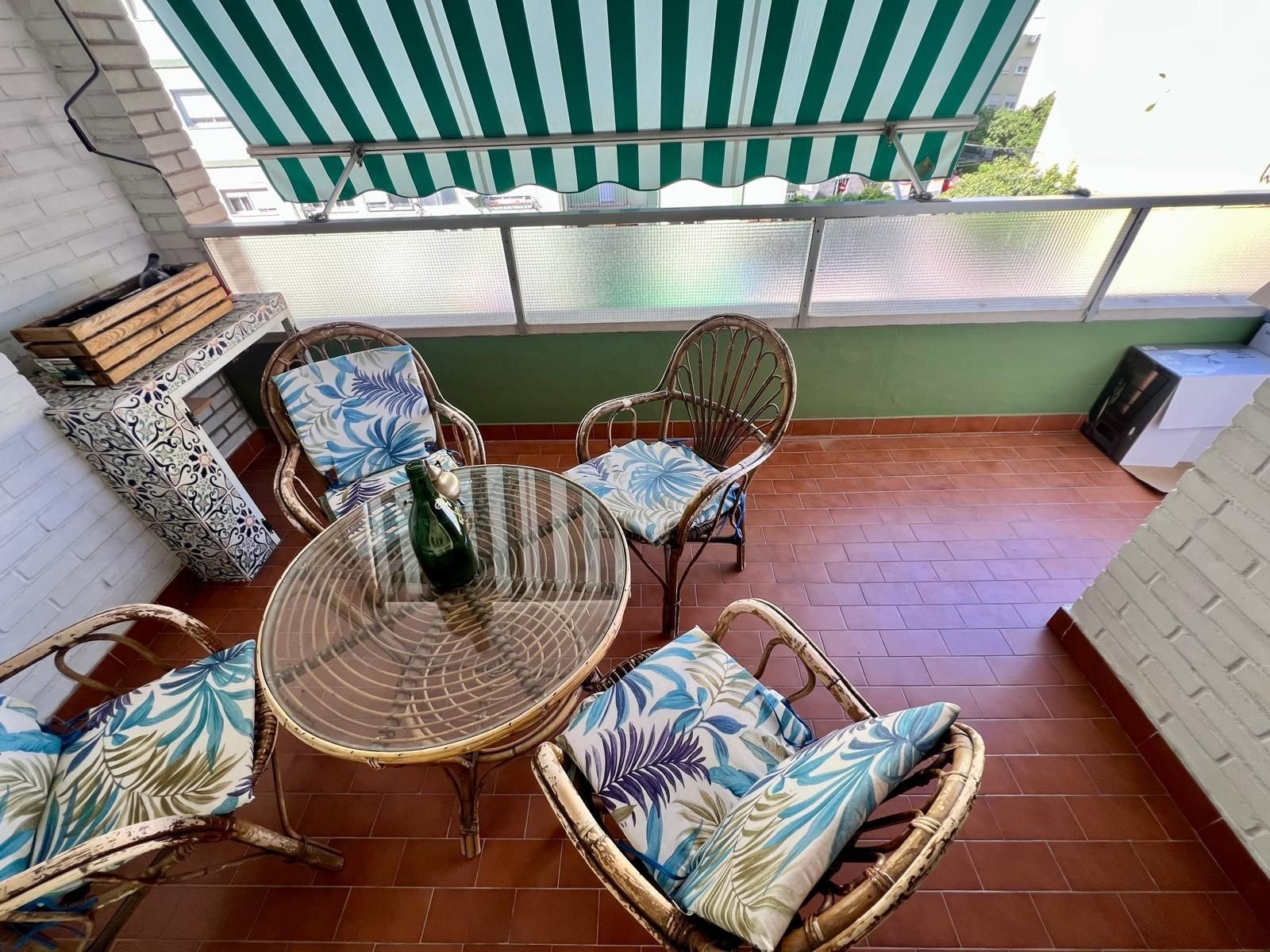 Terrace of Flat to rent in Málaga Capital  with Terrace and Balcony