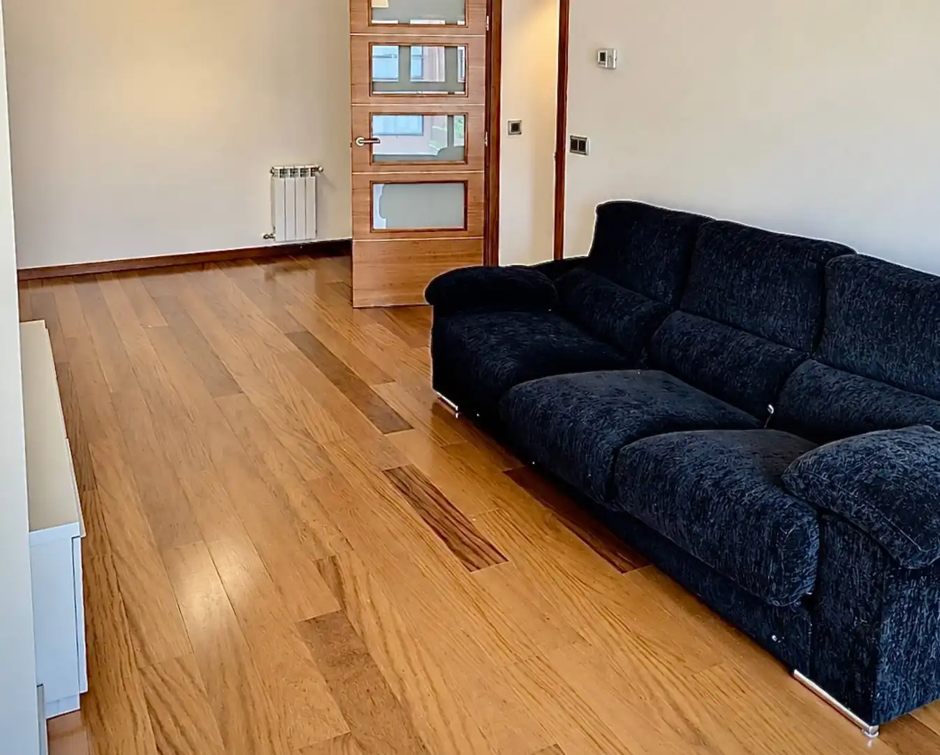 Sala de estar de Piso en venta en Madrid con Calefacción, Jardín privado y Parquet