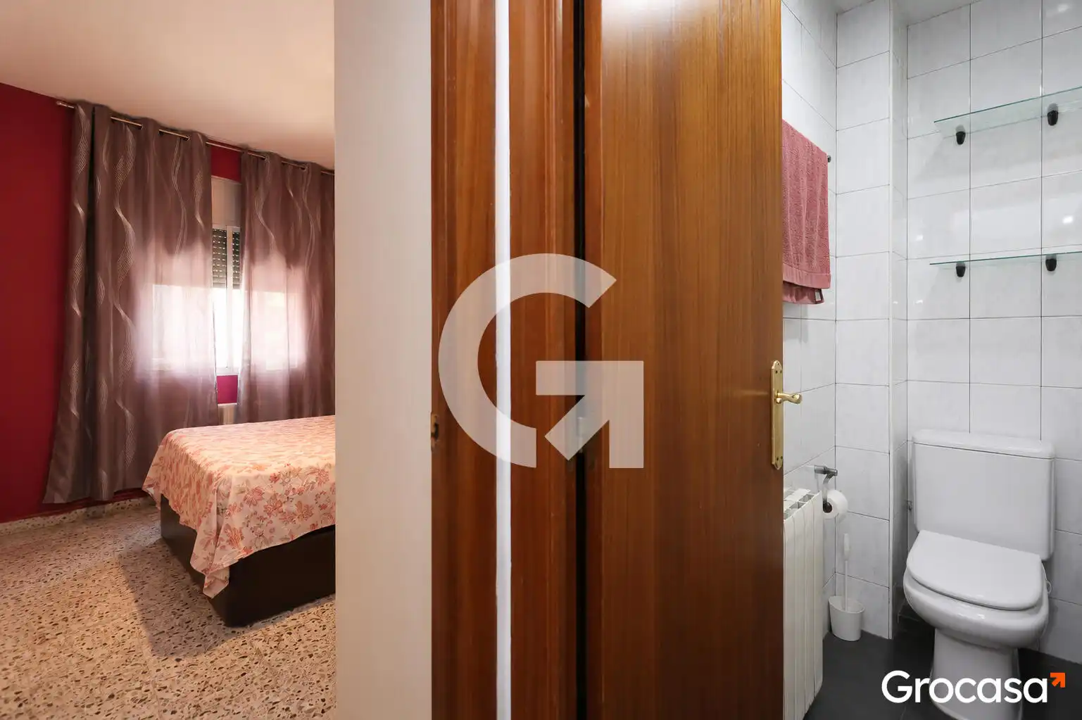 Schlafzimmer von Wohnung zum Verkauf in Gavà mit Heizung, Terrasse und Ofen