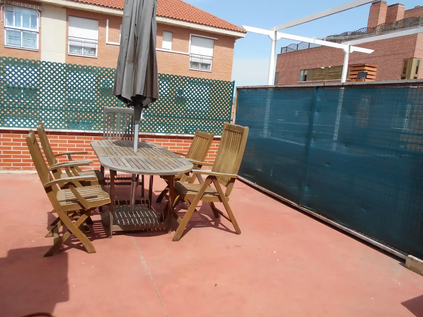 Terraza de Piso de alquiler en Alcalá de Henares con Aire acondicionado, Calefacción y Terraza
