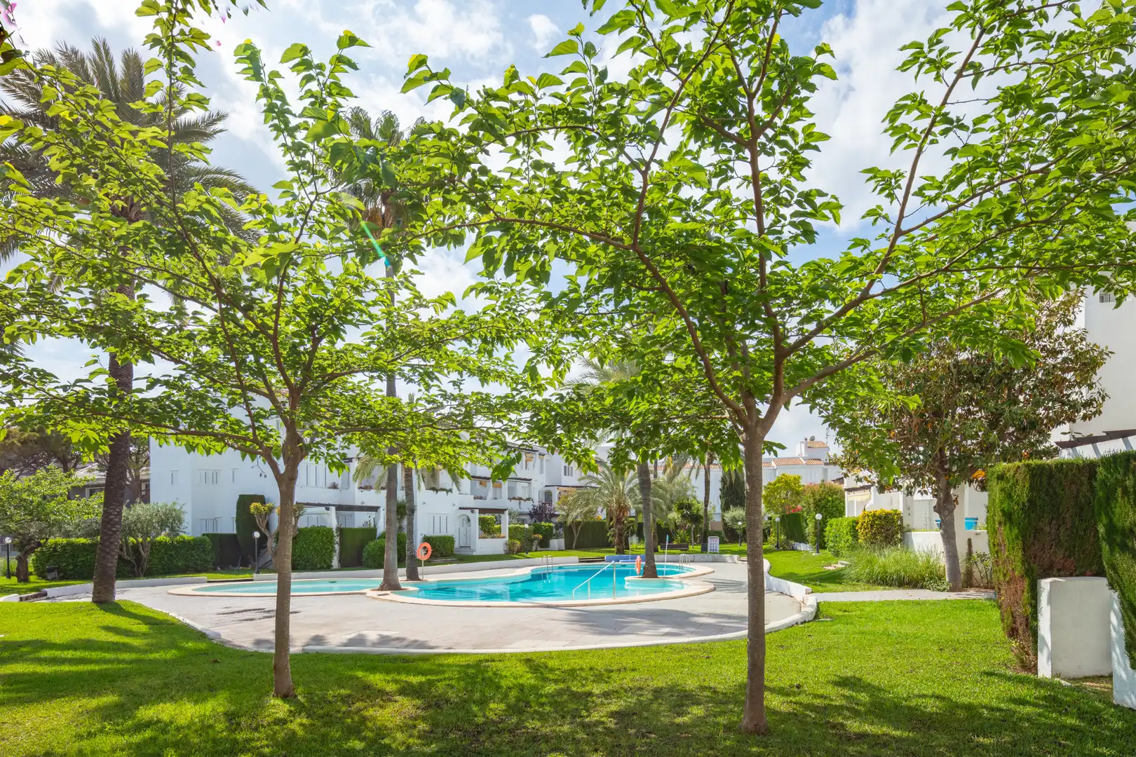 Garden of Apartments for sale in Jávea / Xàbia  with Air Conditioner, Swimming Pool and Community pool