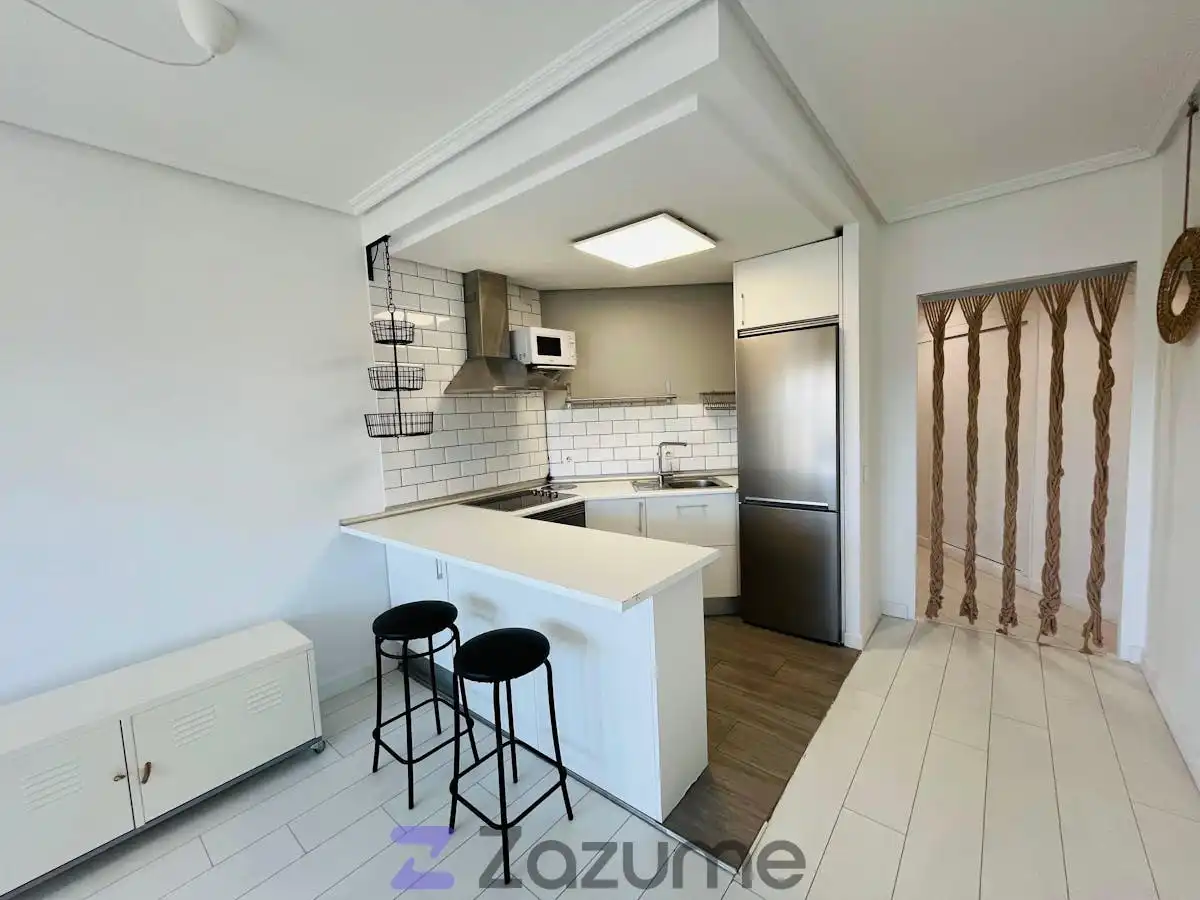 Cocina de Piso de alquiler en Guadalajara con Aire acondicionado, Calefacción y Terraza