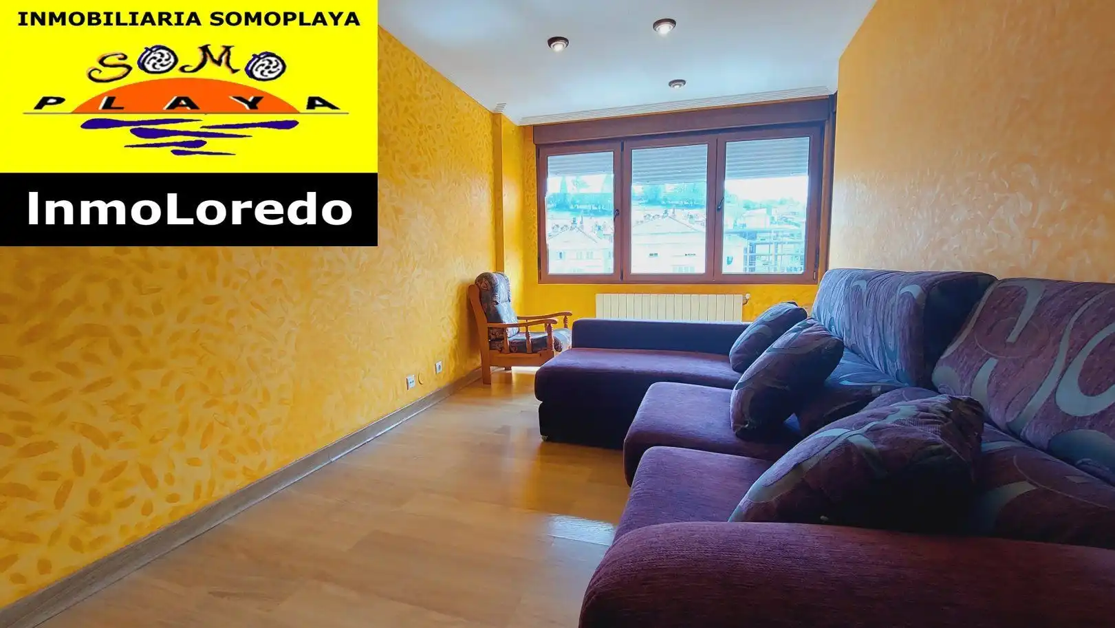 Sala d'estar de Pis en venda en Medio Cudeyo amb Calefacció i Terrassa