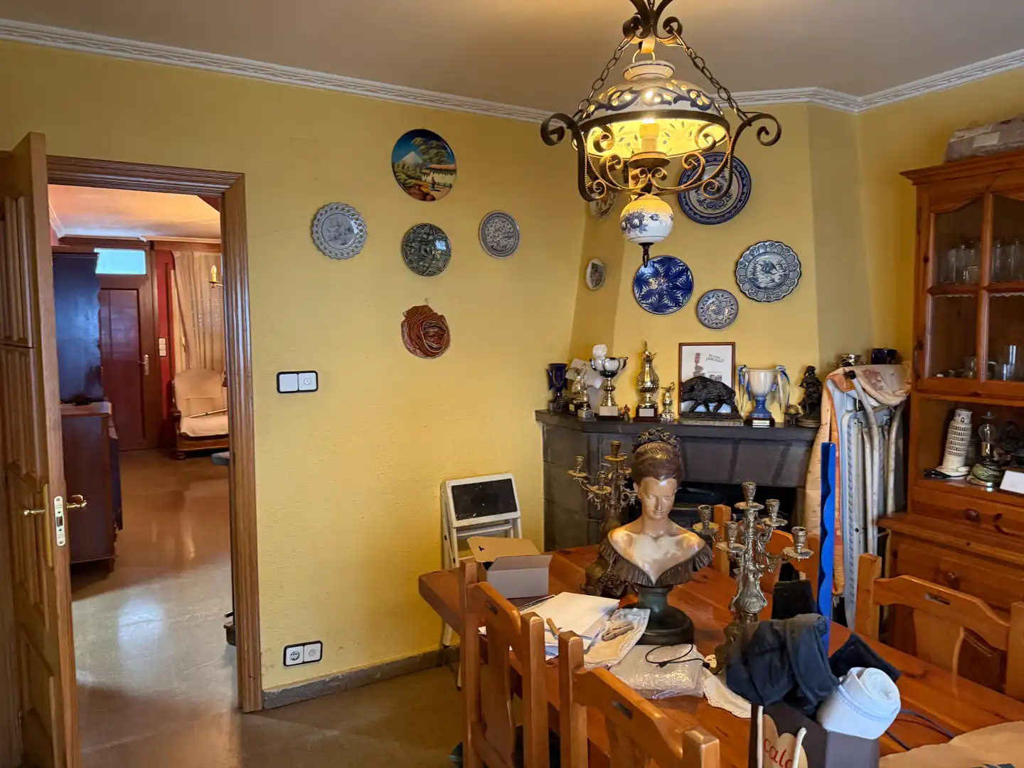 Comedor de Casa adosada en venta en Utebo con Aire acondicionado, Calefacción y Jardín privado