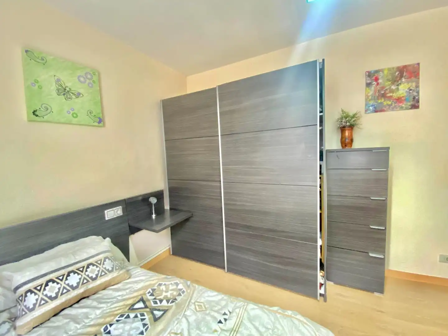 Bedroom of Flat for sale in Arteixo  with Heating, Parquet flooring and Storage room