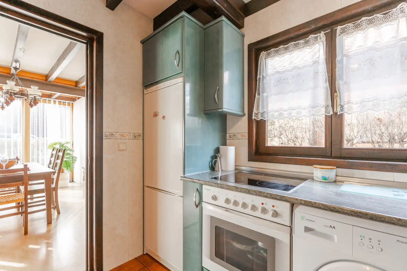 Cocina de Casa o chalet en venta en Ayegui / Aiegi con Aire acondicionado, Calefacción y Jardín privado