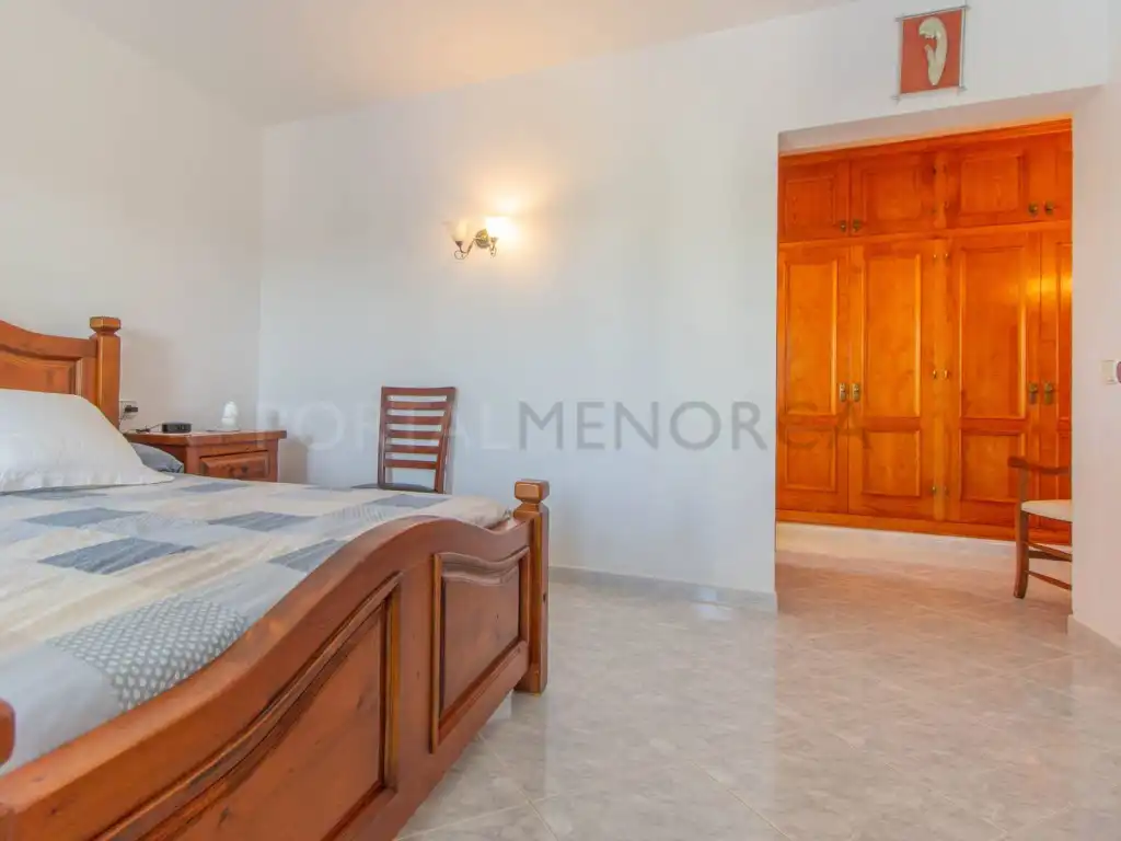 Bedroom of Houses for sale in Maó - Mahón  with Heating, Private garden and Terrace