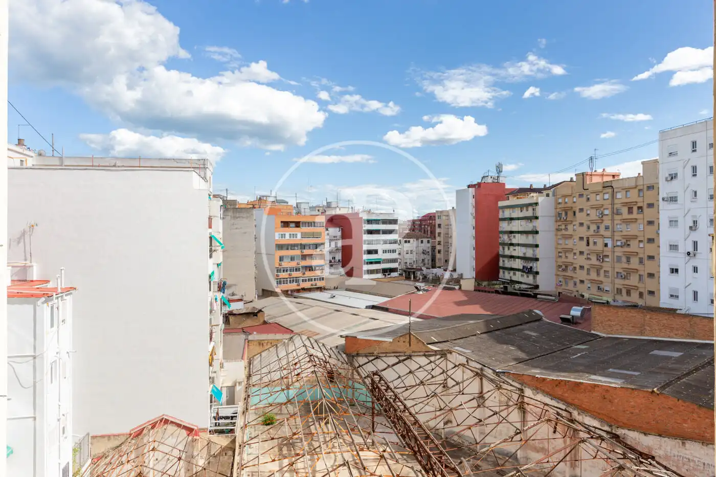 Vista exterior de Pis de lloguer en Valencia amb Aire condicionat i Moblat