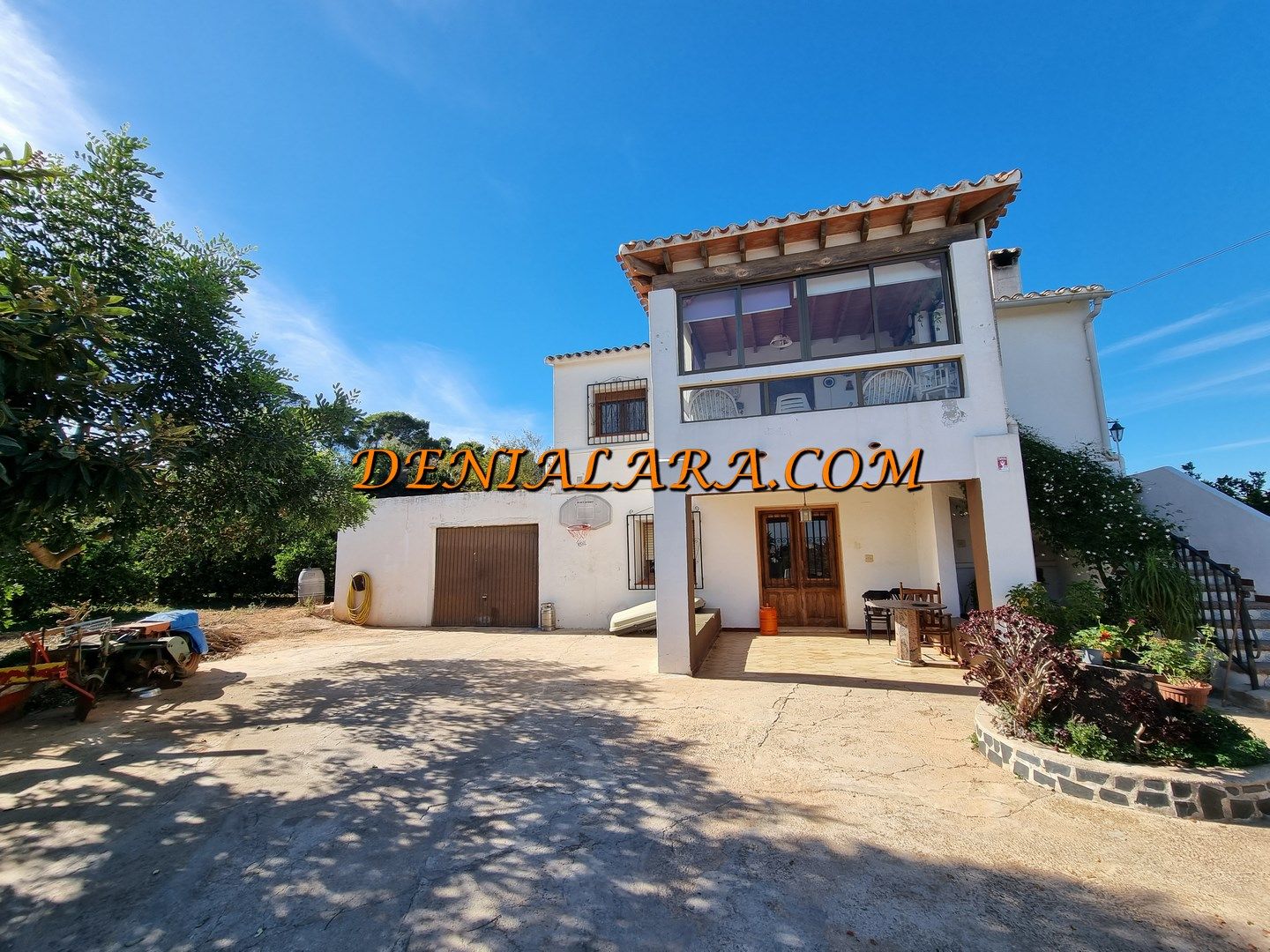 Exterior view of House or chalet for sale in Dénia  with Private garden, Terrace and Storage room