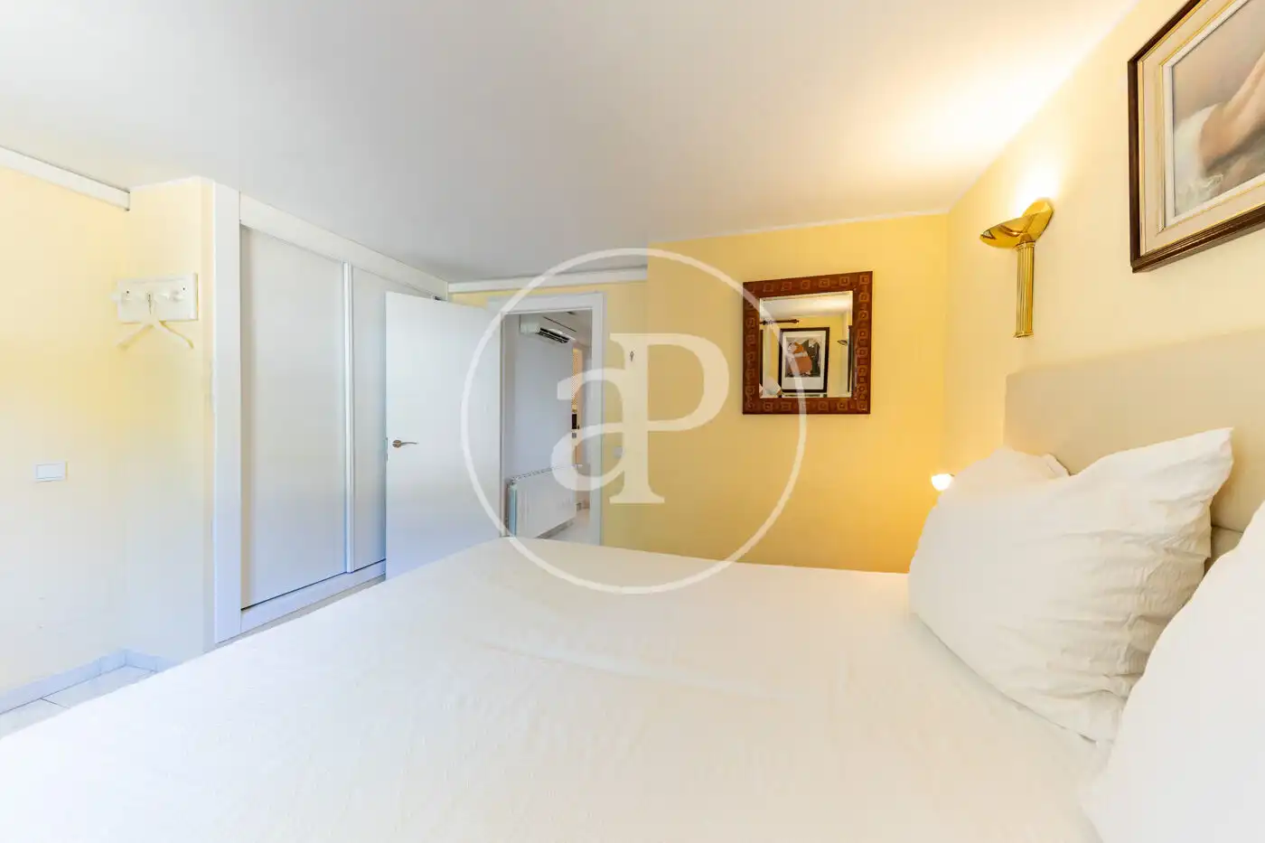 Bedroom of Flat for rent in Calvià  with Air Conditioner, Heating and Private garden