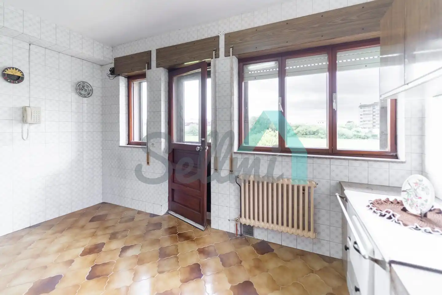 Cocina de Casa o chalet en venta en Ribadeo con Calefacción, Jardín privado y Parquet