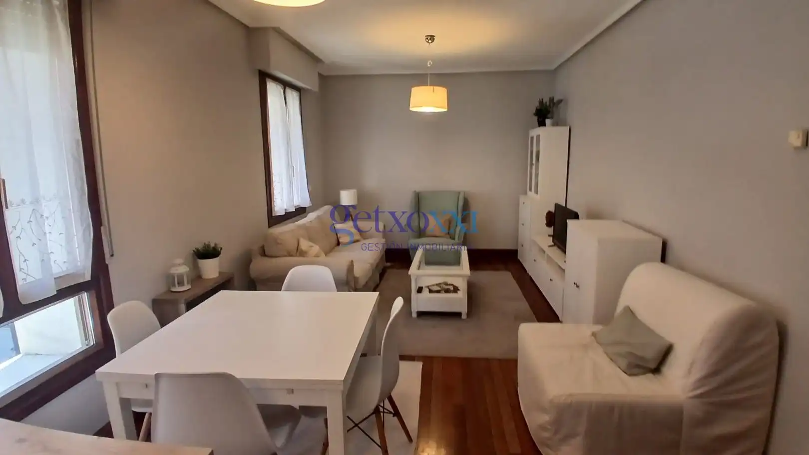 Living room of Flat for rent in Getxo   with Heating and Furnished