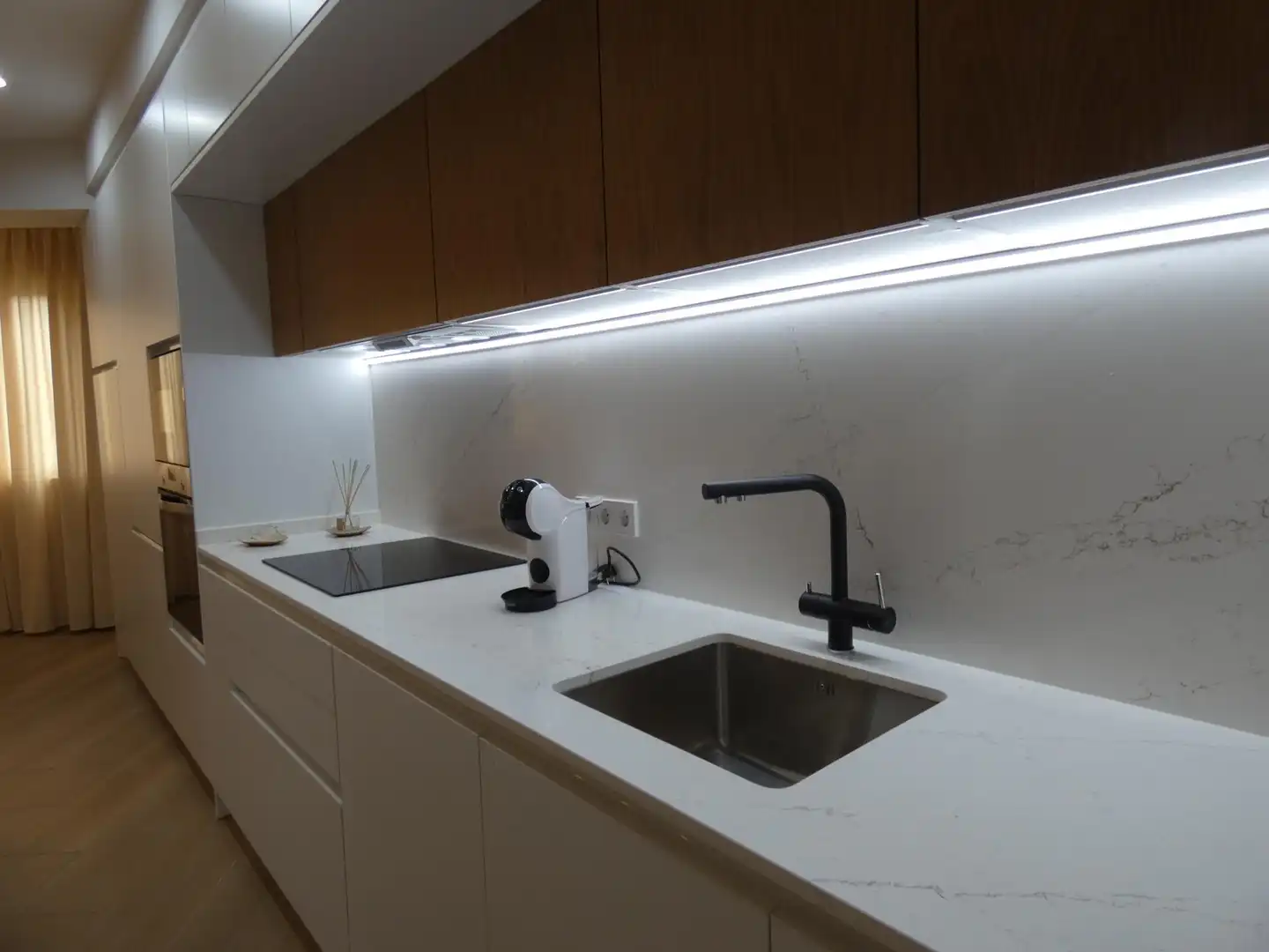 Küche von Wohnung zum Verkauf in Alcantarilla mit Klimaanlage und Heizung