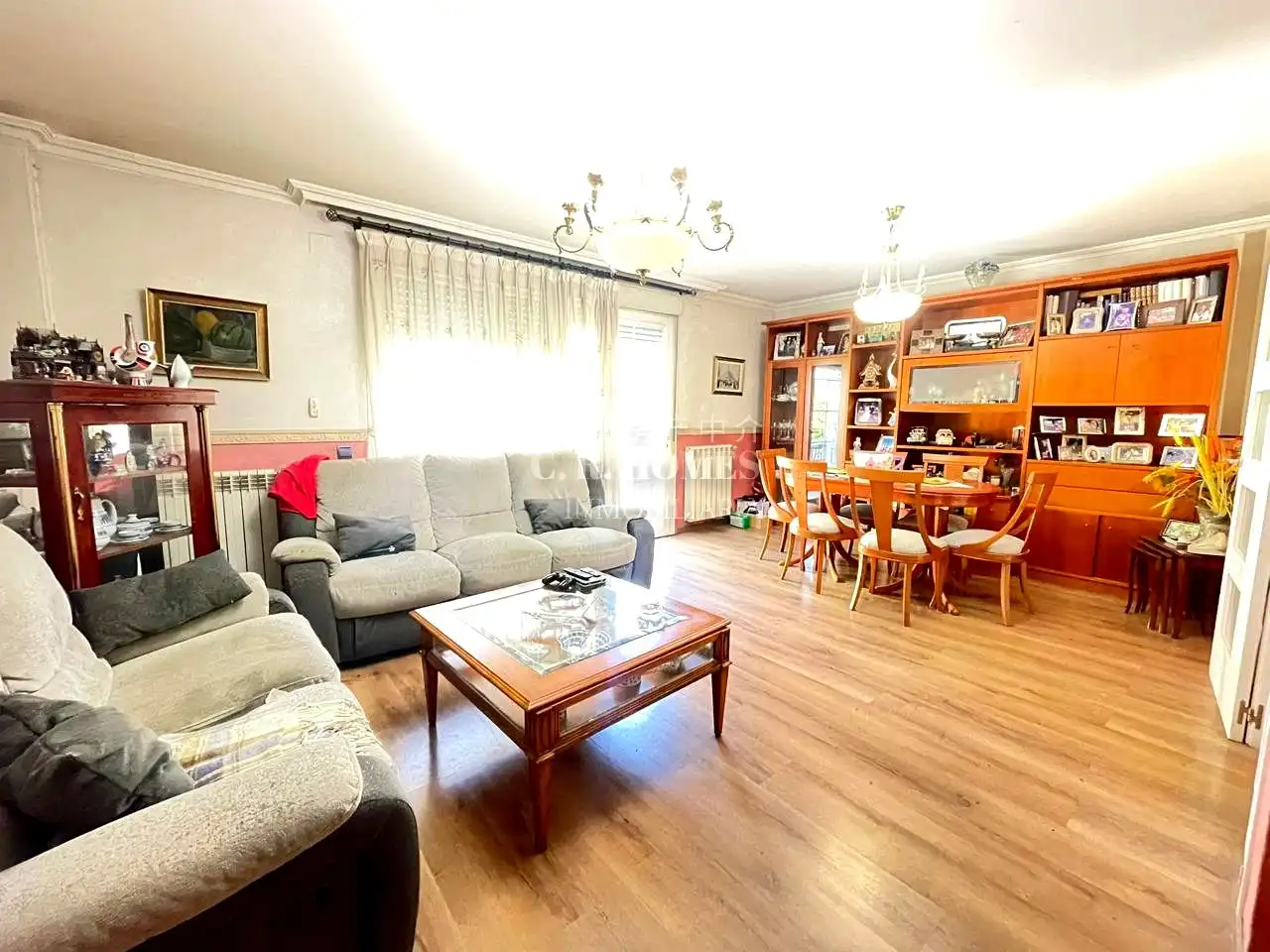 Sala d'estar de Casa adosada en venda en Getafe amb Piscina i Piscina comunitària