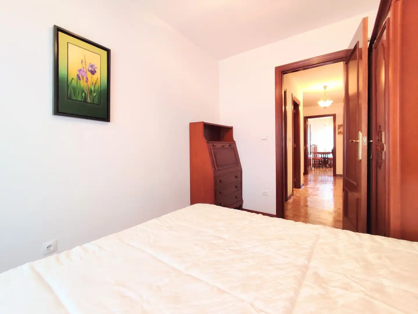 Schlafzimmer von Wohnung zum Verkauf in Fitero mit Heizung, Terrasse und Möbliert