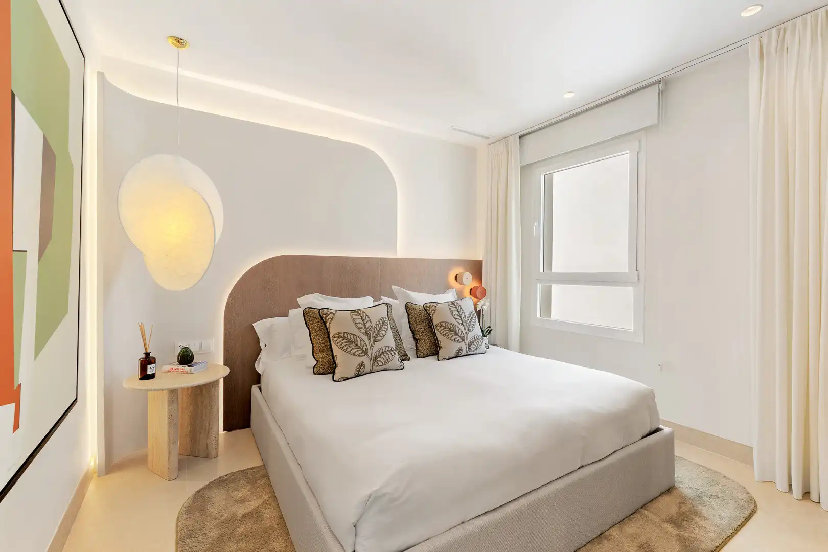 Dormitori de Apartament en venda en Marbella amb Aire condicionat, Terrassa i Piscina