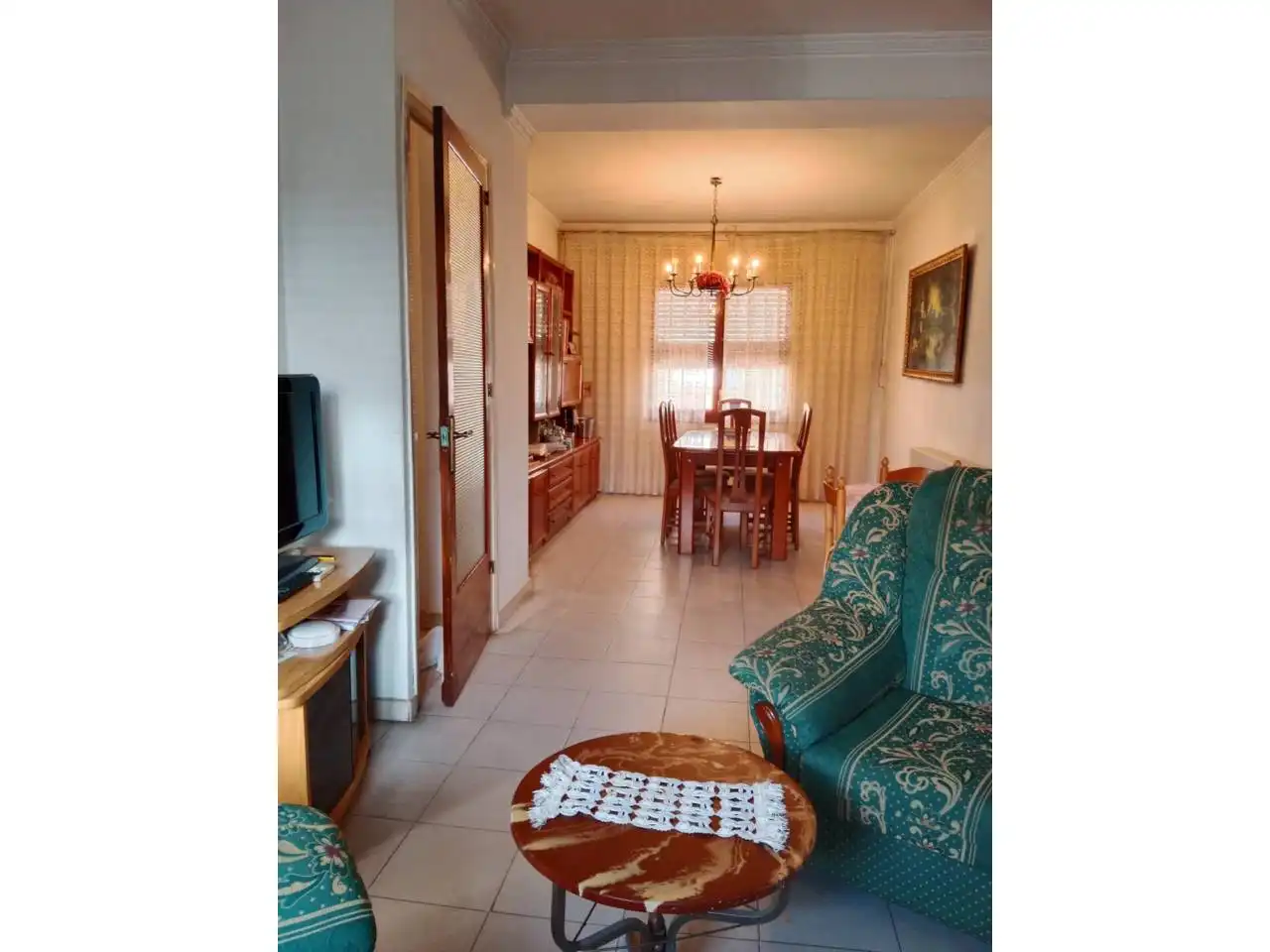 Sala d'estar de Casa o xalet en venda en Tamarite de Litera amb Terrassa i Moblat