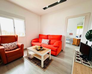 Living room of Flat for sale in  Almería Capital  with Air Conditioner