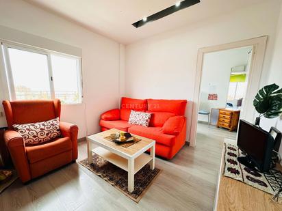 Living room of Flat for sale in  Almería Capital  with Air Conditioner