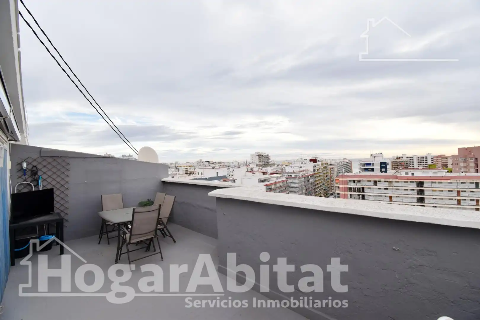 Terraza de Ático en venta en Cullera con Aire acondicionado, Terraza y Trastero