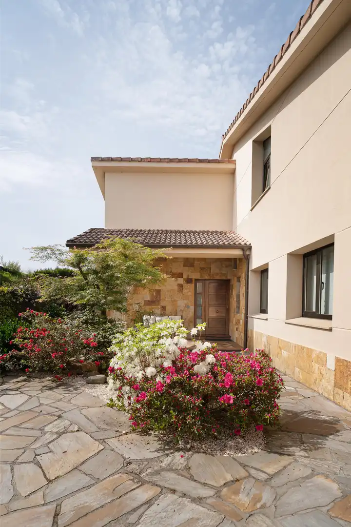 Exterior view of Houses for sale in Oleiros  with Heating, Private garden and Terrace