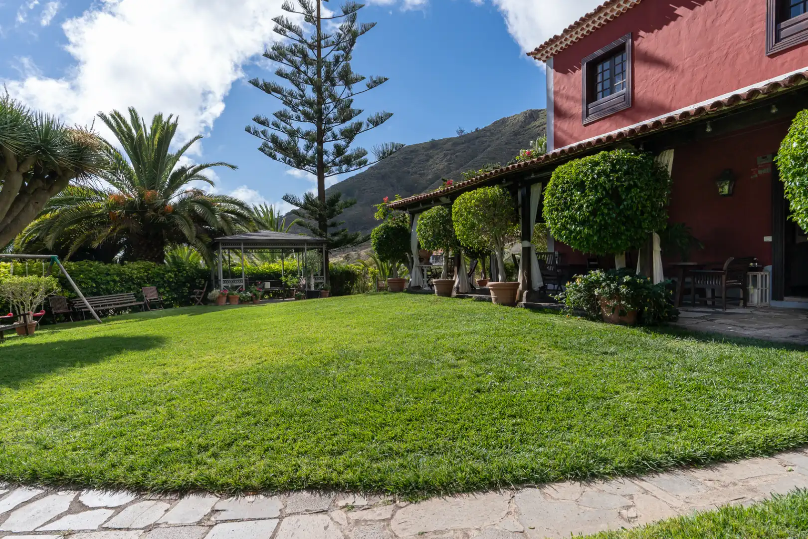 Jardín de Casa o chalet de alquiler en Tegueste con Jardín privado, Terraza y Amueblado