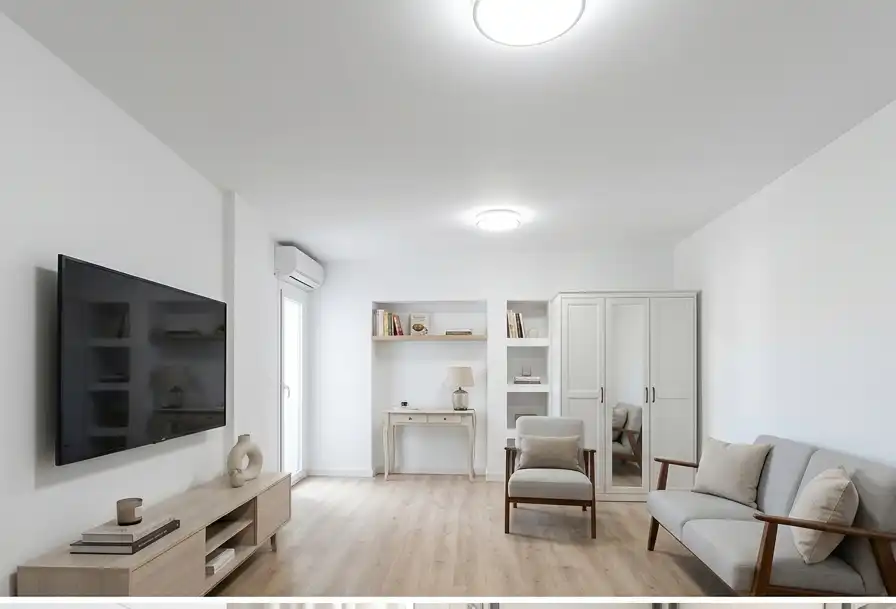 Sala d'estar de Pis en venda en Madrid amb Calefacció i Terrassa
