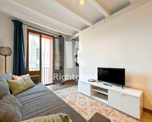 Sala d'estar de Apartament de lloguer en  Barcelona Capital amb Aire condicionat, Calefacció i Moblat